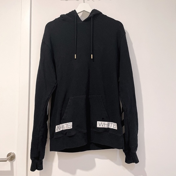 Authentic Off White “blue collar” hoodie - Picture 2 of 3